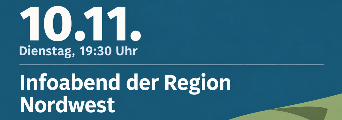 Einladung zum Infoabend am 10. November
